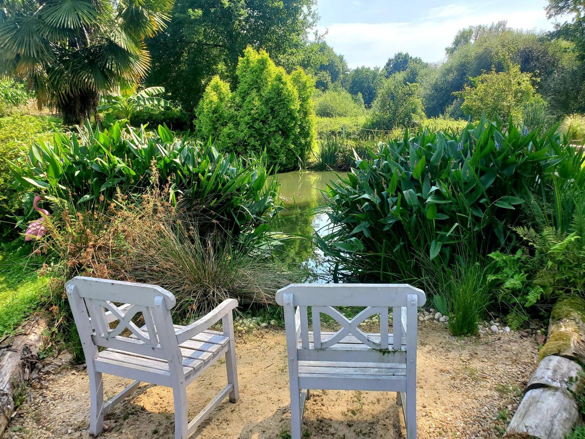 Le Vieux Moulin Gites - Detached Cottage With Garden Views And Pool Guegon ภายนอก รูปภาพ